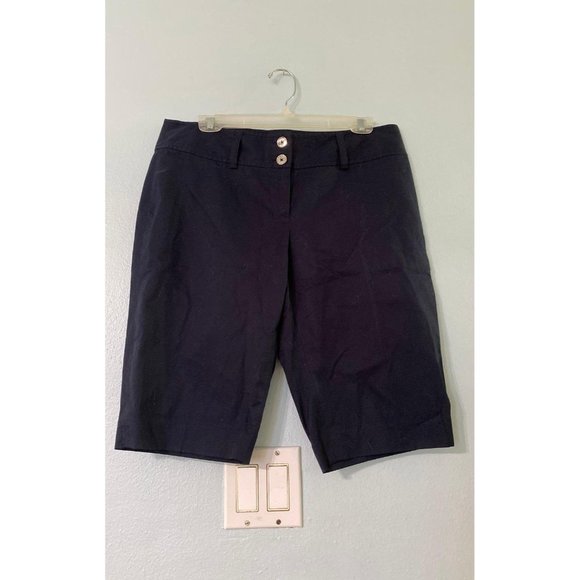 Michael Kors Navy Blue Bermuda Shorts - Picture 1 of 5